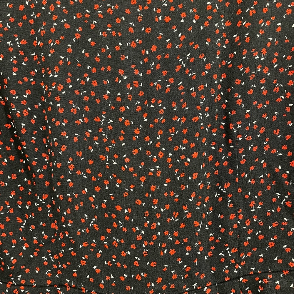 Zara black ditsy print romper - Picture 5 of 6